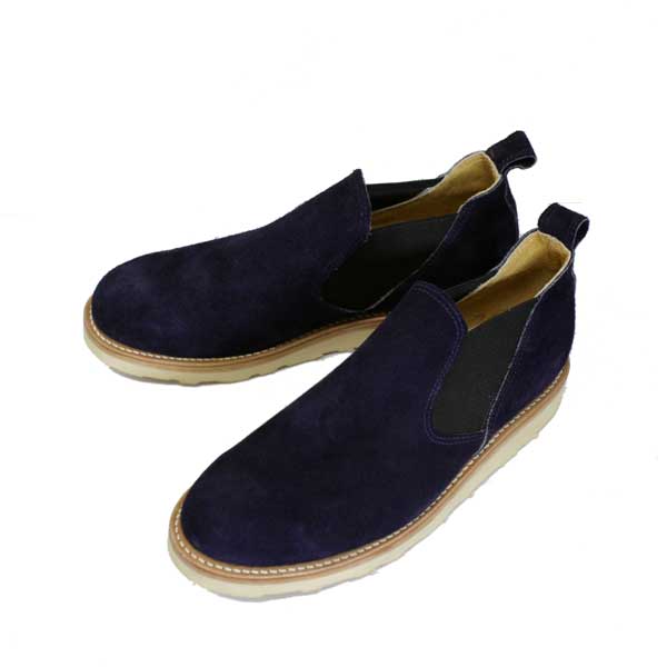【Fashion THE SALE】 正規取扱店 HTC SANTA ROSA(サンタローサ) FILLMORE SIDE GORE BOOT(フィルモアサイドゴアブーツ) NAVY SUEDE ネイビースウェード