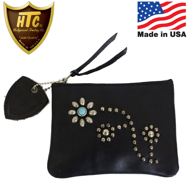 K戵X HTC(Hollywood Trading Company) #125 Turquoise Pouch Wallet |[`EHbg ubNU[xVo[X^bYx^[RCY