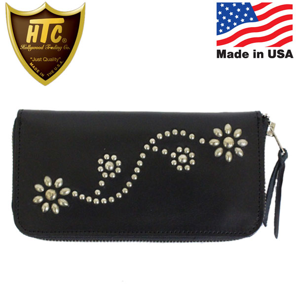 K戵X HTC(Hollywood Trading Company) T-1 Zipper Wallet #24 Wbp[OEHbg ubNU[xVo[X^bY