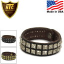 正規取扱店 HTC(Hollywood Trading Company) Bracelet #14 2Line 0.75インチ ブレスレット 全3色