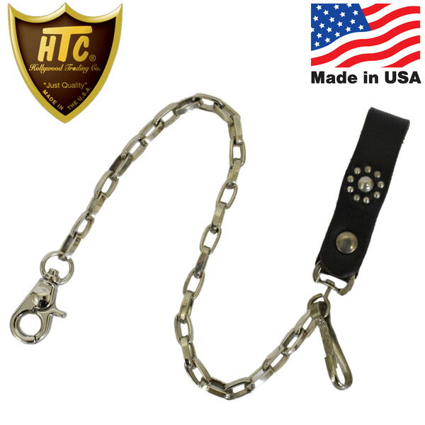 �����谷Ź HTC(Hollywood Trading Company) Wallet Chain #F Studs ������åȥ������� ��...