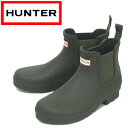 正規取扱店 HUNTER (ハンター) MEN'S MFS9116RMA ORIGINAL CHELSEA オリジナル メンズ チェルシーブーツ DARK OLIVE HU205