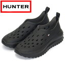 K戵X HUNTER (n^[) UFK1001EVA UNISEX TRAVEL FLOW SHOE gx t[ Xj[J[ BLACK HU253