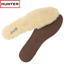 【楽天スーパーSALE】 正規取扱店 HUNTER(ハンター) LUXURY SHERLING INSOLE(インソール) NATURAL(4)