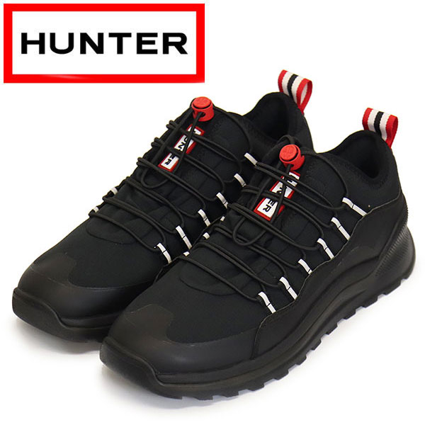 K戵X HUNTER (n^[) WFK2000PTP WOMENS TRAVEL MID TRAINER fB[X gx ~bh Xj[J[ BLACK HU255