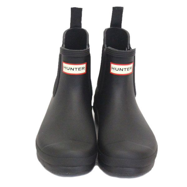 正規取扱店 HUNTER (ハンター) WOMENS WFS2078RMA ORIGINAL CHELSEA オリジナル レディース チェルシーブーツ BLACK HU203