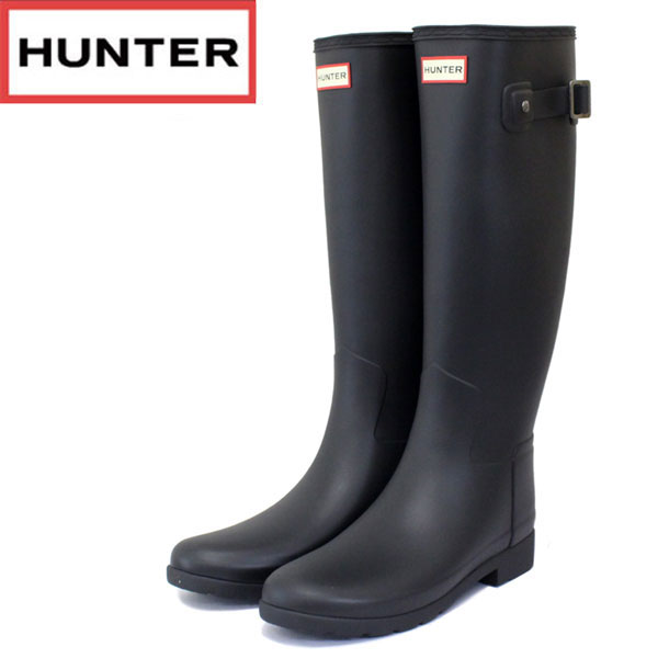 正規取扱店 HUNTER (ハンター) WOMEN'S Original Refined (オリジナル リファインド レディースレインブーツ) Black HU162