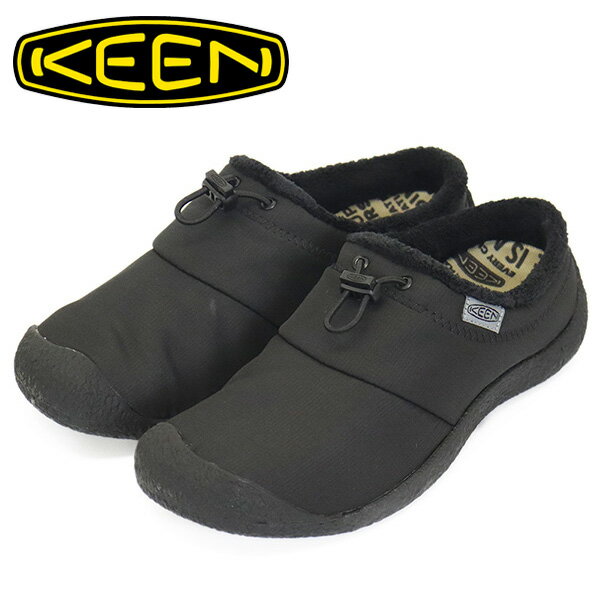 正規取扱店 KEEN (キーン) 1028162 Women's HOWSER III SLIDE ハウザー スリー スライド スニーカー レディース BLACK SMOOTH NYLON KN755