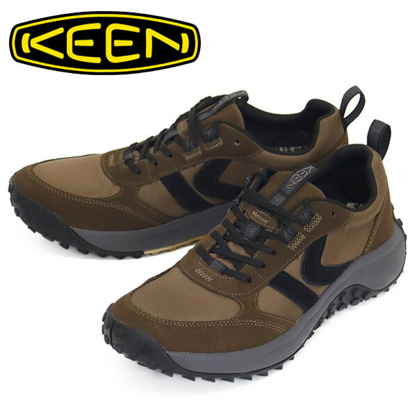 正規取扱店 KEEN (キーン) 1029590 Men's KS86 ケーエス エイティーシックス スニーカー DARK EARTHxBLACK KN756