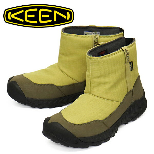 正規取扱店 KEEN (キーン) 1031053 Men's HOOD NXIS PULL ON WP フッドネクシス プルオン ウォータープルーフウィンターブーツ KHAKIxCANTEEN KN806