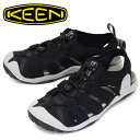 正規取扱店 KEEN (キーン) 1024968 Men's CLEARWATER II CNX クリアウォーター ツー シーエヌエックス サンダル BLACKxKEEN YELLOW KN557