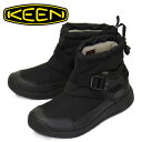 正規取扱店 KEEN (キーン) 1025473 Men's HOODROMEO WP フッドロメオ ウォータープルーフ ウィンターブーツ BLACKxBLACK KN613 1