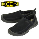 正規取扱店 KEEN (キーン) 1027881 Men's JASPER SLIP-ON ジャスパー スリップオン スニーカー BLACKxBLACK KN710