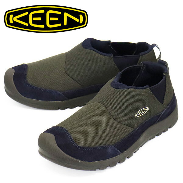 正規取扱店 KEEN (キーン) 1027987 Men's HOODCAMP FR フッドキャンプ エフアール スニーカー BLACK OLIVExSKY CAPTAIN KN712