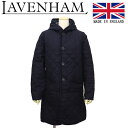 ラベンハム 正規取扱店 LAVENHAM (ラベンハム) SLJ4184 WMS WOOL BRUNDON ウール ブランドン ウィメンズ キルティングジャケット G71 DARKNAVY イギリス製 LH019