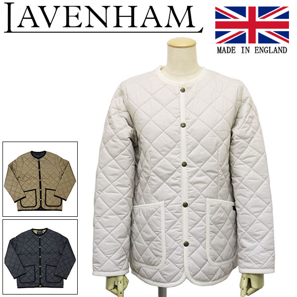 正規取扱店 LAVENHAM ラベンハム WMS SLJ4192 LAVENSTER ラブンスター クルーネック ウィメンズ キルティングジャケット イギリス製 LH008 全3色