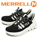 正規取扱店 MERRELL (メレル) J003893 ATB GTX エーティービー ゴアテックス ジャパン カプセル メンズスニーカー BLACKxWHITE MRL078