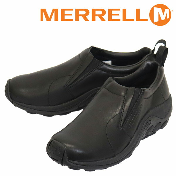 正規取扱店 MERRELL(メレル) メンズ J017199 JUNGLE MOC ジャングルモック LEATHER 2 レザーシューズ BLACK MRL133