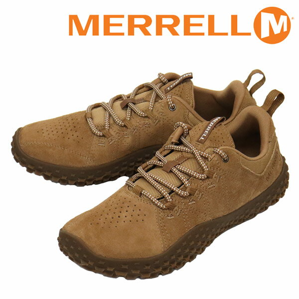 正規取扱店 MERRELL (メレル) J036015 WRART ラプト シューズ TABACCO MRL116