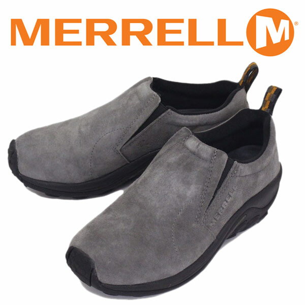 正規取扱店 MERRELL (メレル) J60805 メンズ JUNGLE MOC ジャングルモック アウトドア レザーシューズ PEWTER MRL002