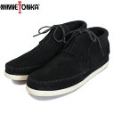 sale セール 正規取扱店 MINNETONKA(ミネトンカ) VENICE(ヴェニス) 459 フリンジショートブーツ BLACK レディース MT427