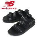 ニューバランス スポーツサンダル メンズ 正規取扱店 new balance (ニューバランス) SDL900 AK サンダル BLACK/SILVER NB724