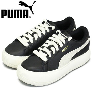 正規取扱店 PUMA (プーマ) 381042-02 スウェード マユ レザー レディーススニーカー 02ブラック PM168