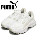 正規取扱店 PUMA (プーマ) 394758 オーキッド LUX レディーススニーカー 01 ホワイト-セデートグレー PM233