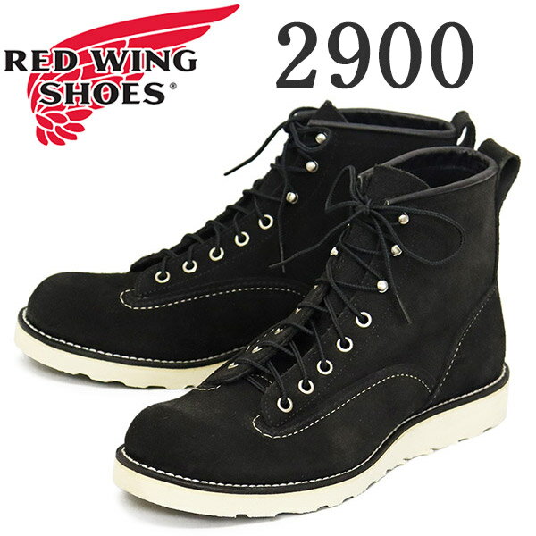 正規取扱店 REDWING (レッドウィング) 2900 6inch Lineman 6インチラインマンブーツ ブラックアビレーンラフアウト