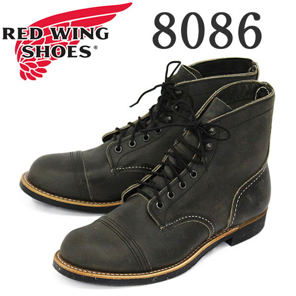 正規取扱店 REDWING (レッドウィング) 8086 Iron Ranger アイアンレンジャー チャコールラフアンドタフ