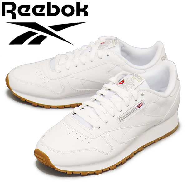 正規取扱店 Reebok (リーボック) 100008491 Classic Leather Shoes クラシックレザー フットウェアホワイト RB125