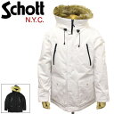 ショット コート メンズ 正規取扱店 Schott (ショット) 3192035 SNORKEL DOWN PARKA シュノーケルダウンパーカー 全2色