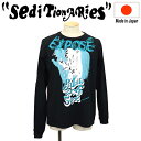 正規取扱店 SEDITIONARIES by 666 (セディショナリーズ) STD0012 EXPOSE Tシャツ L/S 長袖 ブラック