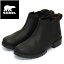 正規取扱店 SOREL (ソレル) NL4324 EMELIE II CHELSEA WP エミリー2チェルシーウォータープルーフ レディース 防水 010 BLACK SRL073