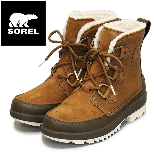 ソレル スノーブーツ レディース 正規取扱店 SOREL (ソレル) NL4469 TIVOLI IV ティボリIV レディース スノーブーツ 防水 242 VELVET TAN OLIVE GREEN SRL090