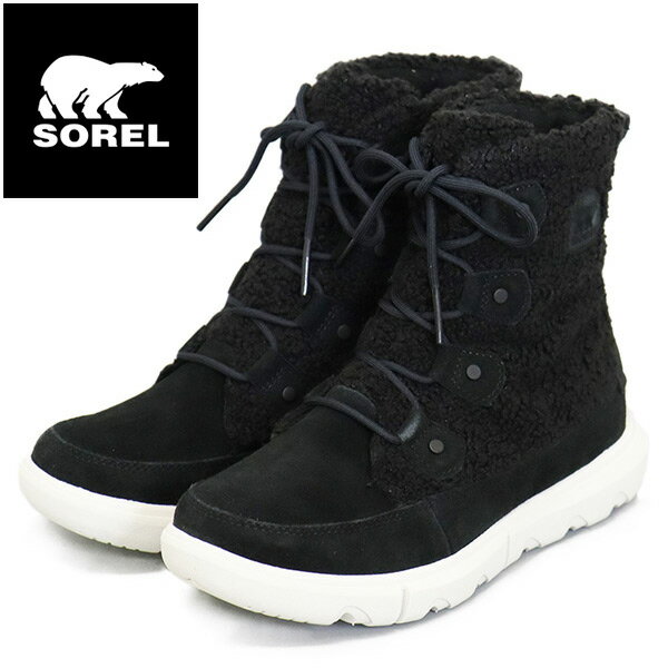 正規取扱店 SOREL (ソレル) WMS NL5030 エクスプローラー ネクスト ジョアン コージー レディースブーツ 010 BLACK MOONSTONE SRL104