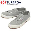 正規取扱店 SUPERGA (スペルガ) 2750-COTU CLASSIC キャンバススニーカー 506 Lt Grey SPG039