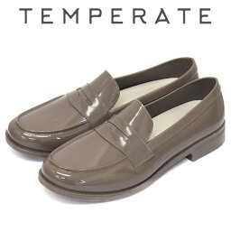 正規取扱店 TEMPERATE (テンパレイト) LLOYD レインローファー レインシューズ GREY TMP007