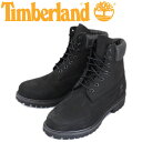 ティンバーランド 正規取扱店 Timberland (ティンバーランド) ICON 10073 6in Premium Boot (アイコン シックスインチ プレミアム レザーブーツ) ブラック ヌバック TB016