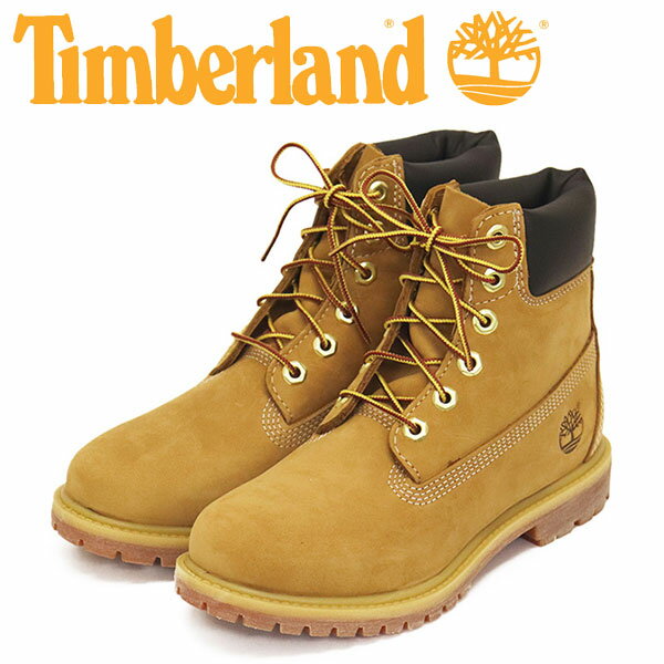 ティンバーランド 正規取扱店 Timberland (ティンバーランド) 10361 6in PREM WP BT 6インチプレミアムウォータープルーフブーツ レディース Wheat Nubuck TB308