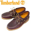 正規取扱店 Timberland (ティンバーランド) 50009 Authentics 3Eye Classic Lug (オーセンティクス スリーアイ クラシック ラグ) バーガンディー プルアップル TB011