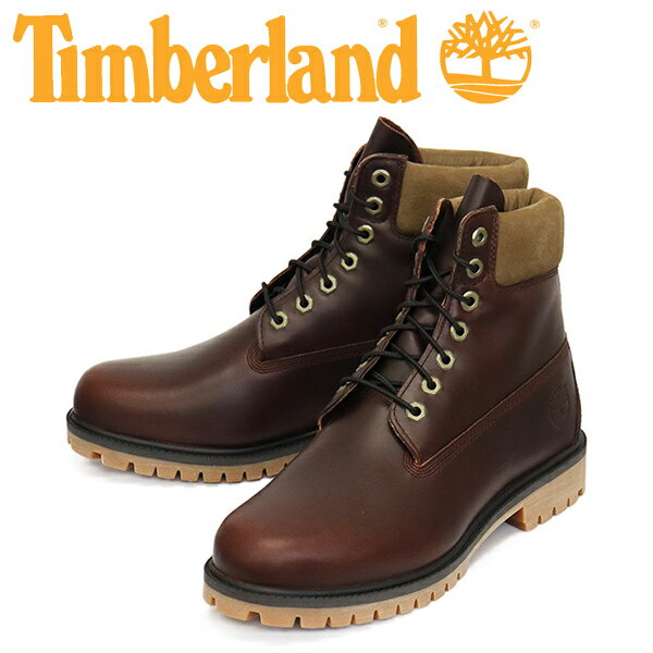 正規取扱店 Timberland (ティンバーランド) A41MW-EIW 6in PREM WP BT 6インチプレミアムウォータープルーフブーツ Burgundy TB530