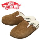 正規取扱店 VANS (ヴァンズ バンズ) VN000BCDBS8 Harbor Mule Vr3 ハーバー ボア クロッグ シューズ サンダル Brown/Marshmallow VN523