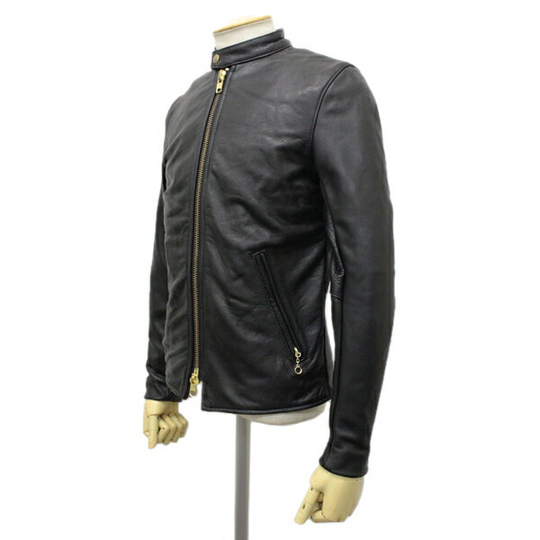 正規取扱店 VANSON(バンソン) B CUSTOM2 UNISEX(Bカスタム2) シングルライダースジャケット 別注タイトフィット BLACK ブラック 正規取扱店 VANSON(バンソン) B CUSTOM2 UNISEX(Bカスタム2) シングルライダースジャケット 別注タイトフィット BLACK ブラック