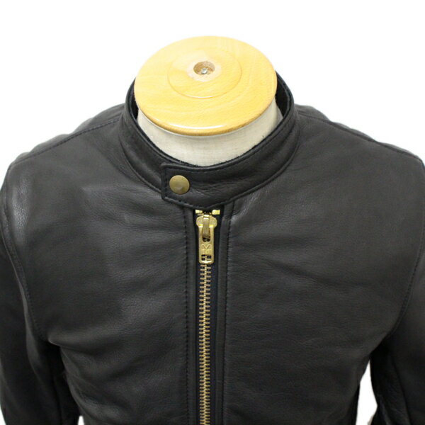 正規取扱店 VANSON(バンソン) B CUSTOM2 UNISEX(Bカスタム2) シングルライダースジャケット 別注タイトフィット BLACK ブラック 正規取扱店 VANSON(バンソン) B CUSTOM2 UNISEX(Bカスタム2) シングルライダースジャケット 別注タイトフィット BLACK ブラック