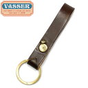 正規取扱店 VASSER(バッサー)Casquette Boy Leather Key Chain Brown(キャスケットボーイレザーキーチェーンブラウン)