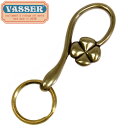 正規取扱店 VASSER(バッサー)Clover Key Chain Brass(クローバーキーチェーンブラス)(4)