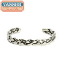 正規取扱店 VASSER(バッサー)Vintage Woven Bangle Silver(ヴィンテージウーブンバングルシルバー)