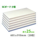 GCボード 小（厚手ガラスクロス貼り）32k25mm厚[幅605x高さ910mm]20枚入パラマウント硝子工業　GCボード額縁貼