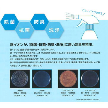 高濃度5ppm 銀イオン水 大容量 500mlx1本 国産 安心 安全除菌消臭スプレー　ウィルス対策 ペット使用可能ノンアルコールスプレー 銀イオン抗菌 防臭 空気清浄　手荒れしにくい除菌 正規販売代理店